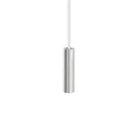 ElekTek Bathroom Ceiling Light Pull Cord Switch with Chrome Mini Cylinder Fob Handle