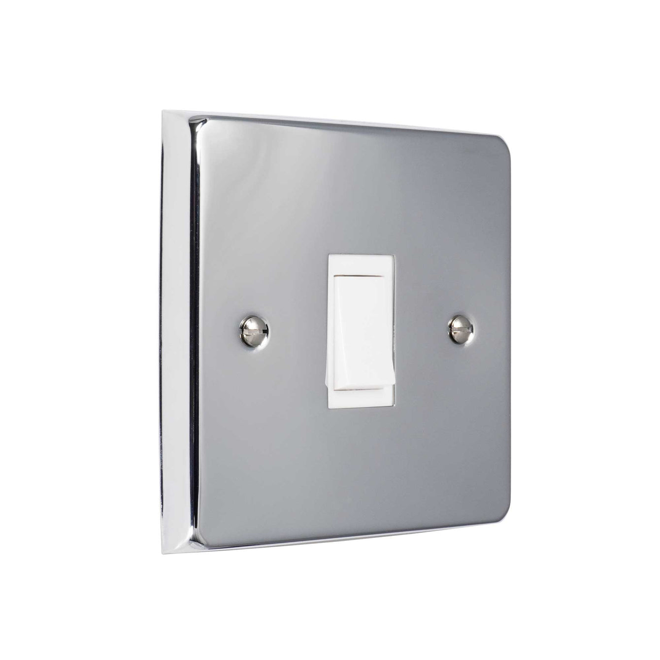 ElekTek Light Switch Conversion Metal Modern Cover Plate No Wiring Single Willow Green