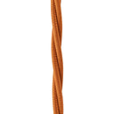 ElekTek Twisted Braided Fabric Lighting Cable Flex for Pendant or Table Lamp Per Linear Metre Colours