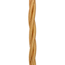 ElekTek Twisted Braided Fabric Lighting Cable Flex for Pendant or Table Lamp Per Linear Metre Colours