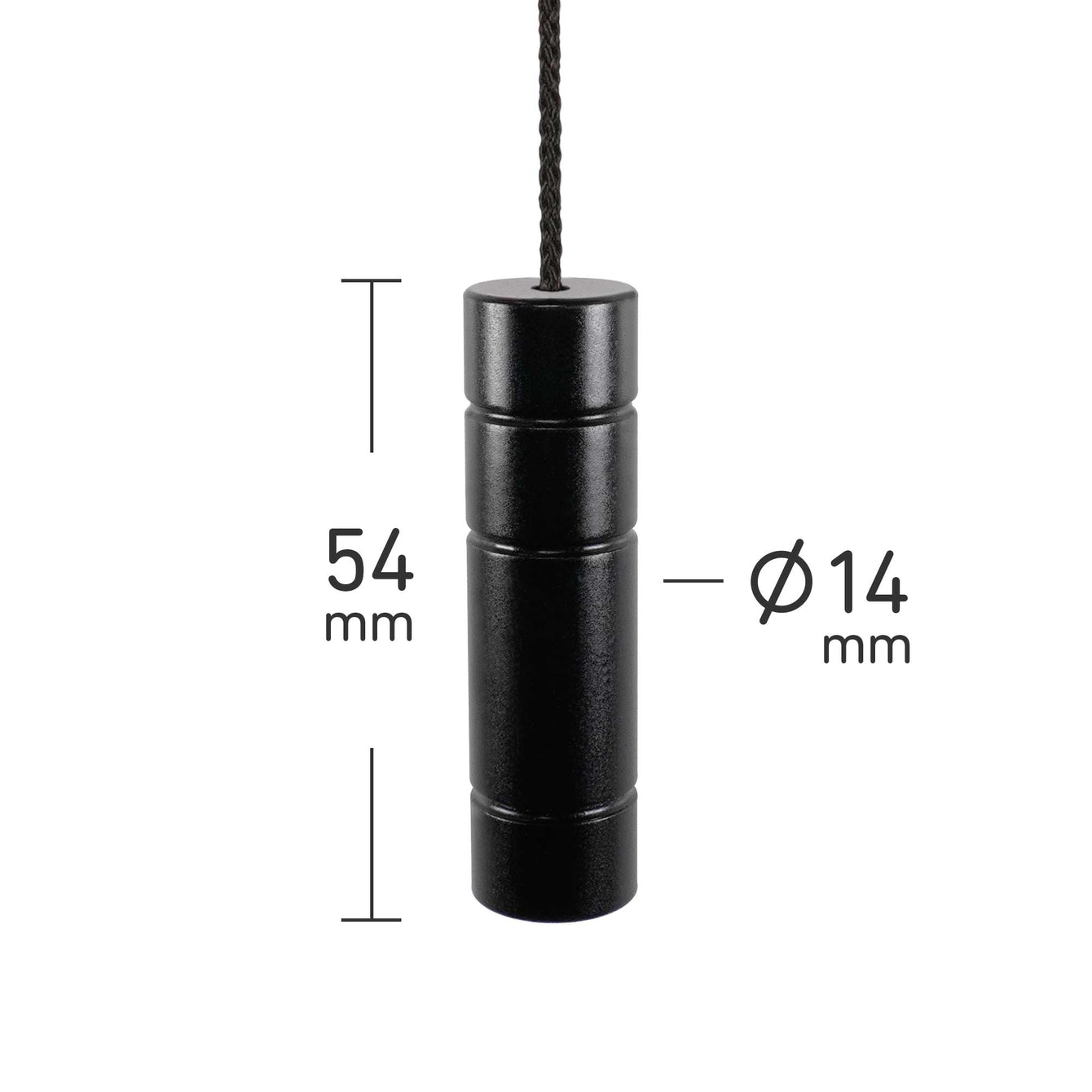 ElekTek Premium Brushed Brass Bathroom Light Pull Cord Switch Kit with Pull Chain Handle