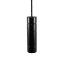 ElekTek Light Pull Cord Chain Black Cylinder