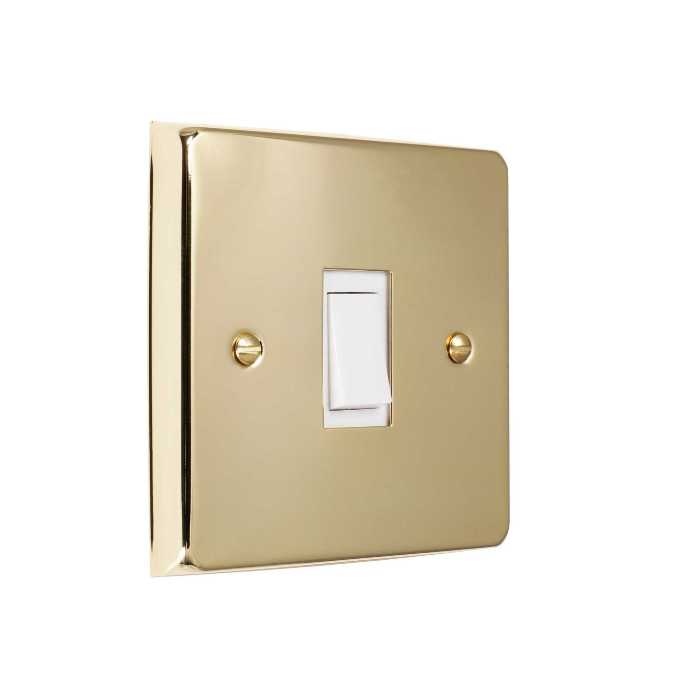 ElekTek Light Switch Conversion Metal Modern Cover Plate No Wiring Single Jet Black