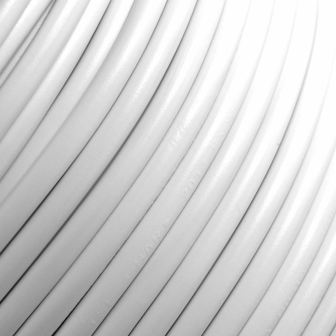 ElekTek Lighting Cable Flex 3 Core Gold, Black, White, Clear PVC Outer Per Linear Metre Black