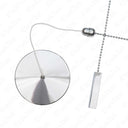 ElekTek Premium Chrome Bathroom Light Pull Switch Kit and Chain Extended Bundle