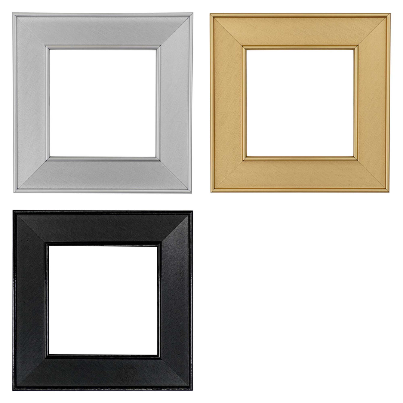 ElekTek Decorative Switch Surround Frame Cover Finger Plate Art Deco Silver Brushed