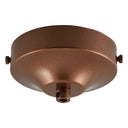 ElekTek 100mm Diameter Convex Ceiling Rose with Strap Bracket and Cord Grip Metallic Finishes Powder Coated Colours - Buy It Better