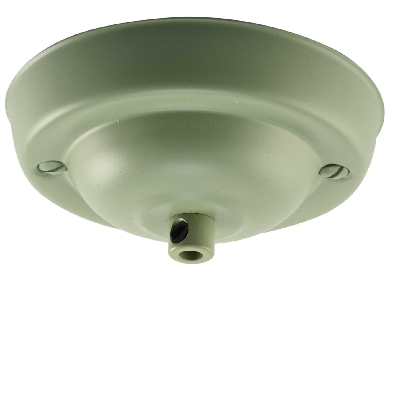 ElekTek 108mm Diameter Ceiling Rose with Cord Grip Metallic Finishes Powder Coated Colours For Light Fittings and Chandeliers - Buy It Better