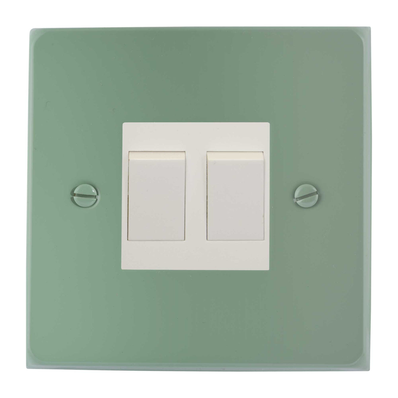 ElekTek Light Switch Conversion Cover Plate Double Victorian - Buy It Better