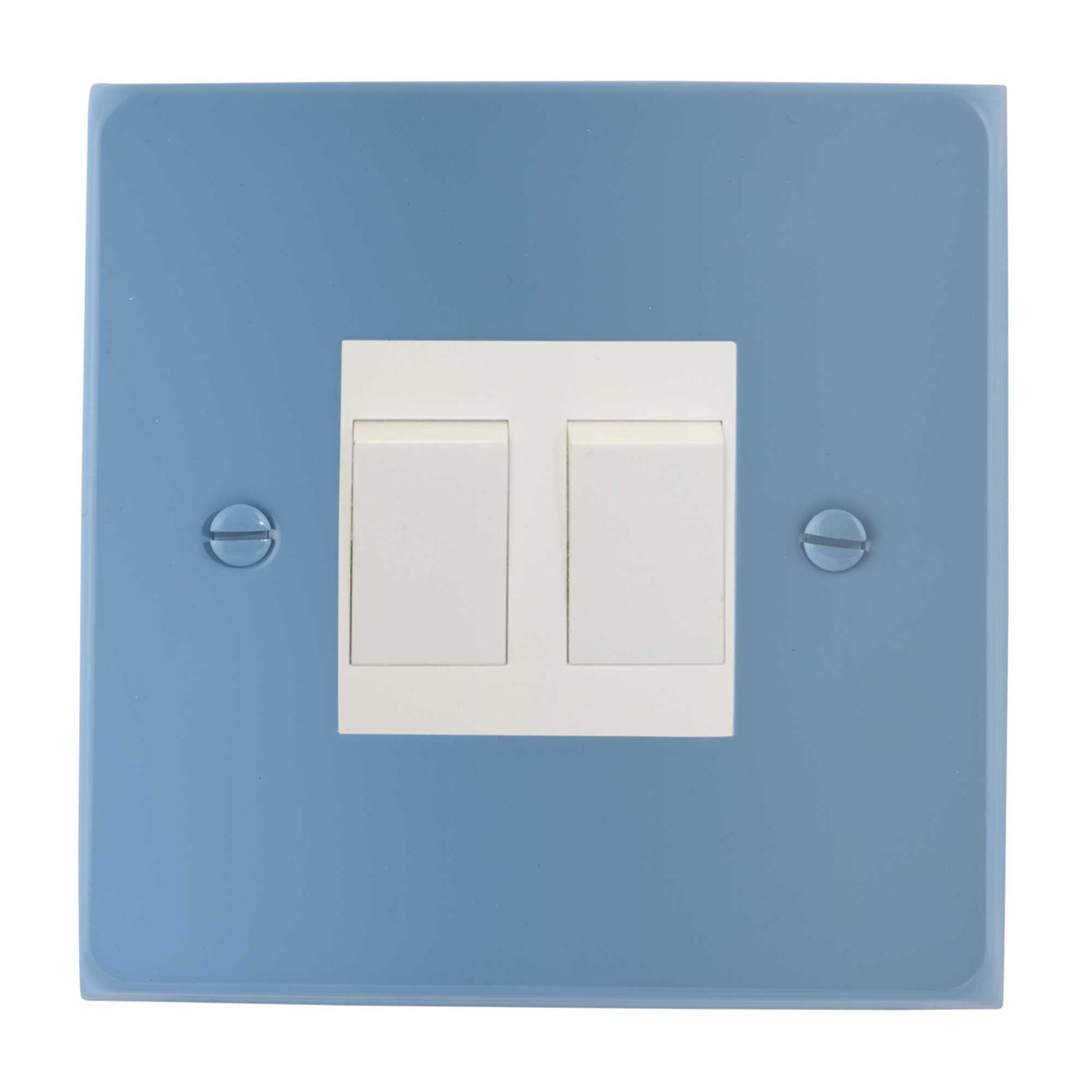 ElekTek Light Switch Conversion Cover Plate Double Victorian - Buy It Better