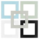 ElekTek Decorative Switch Surround Frame Cover Finger Plate Modena Colours