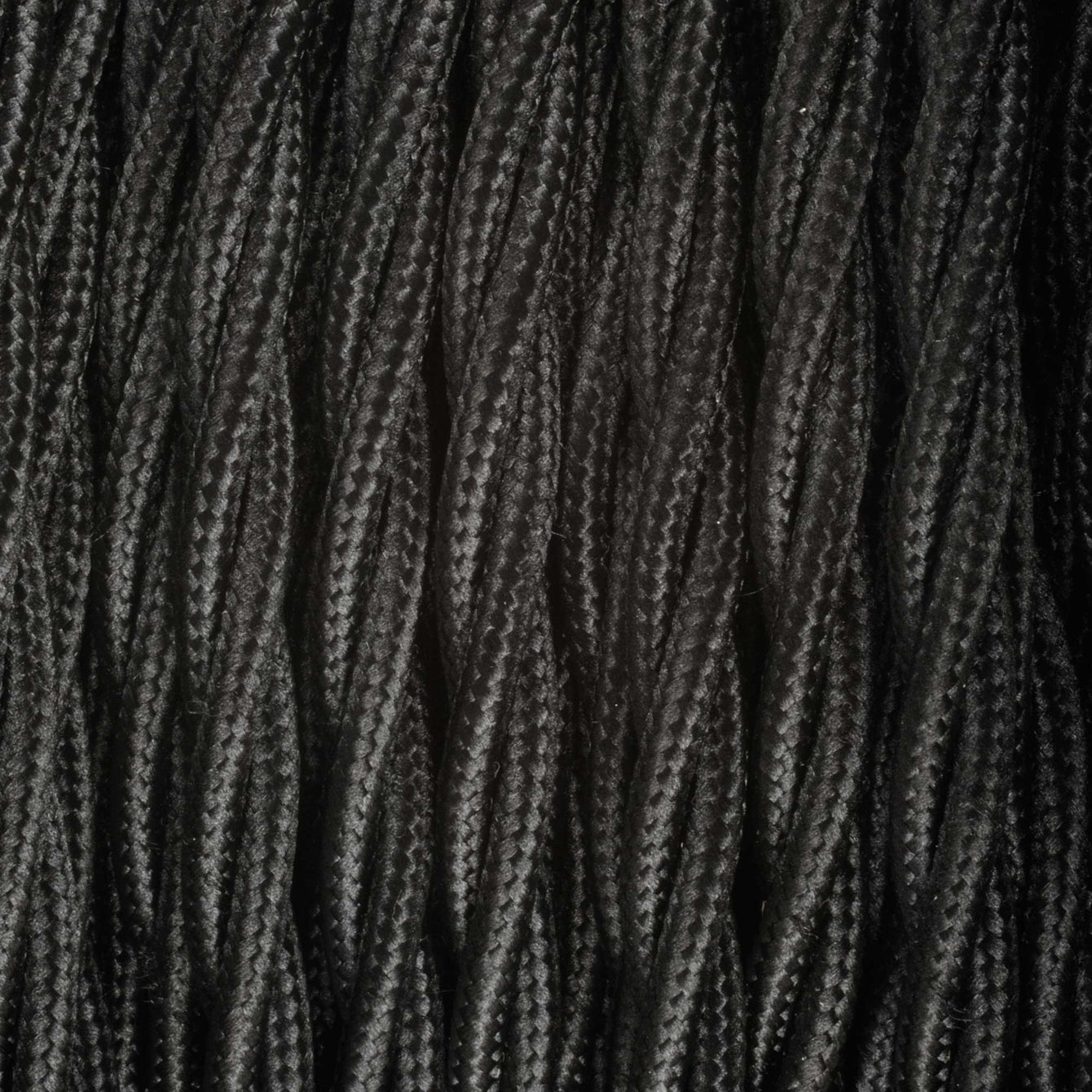 ElekTek Twisted Braided Fabric Lighting Cable Flex for Pendant or Table Lamp Per Linear Metre Colours