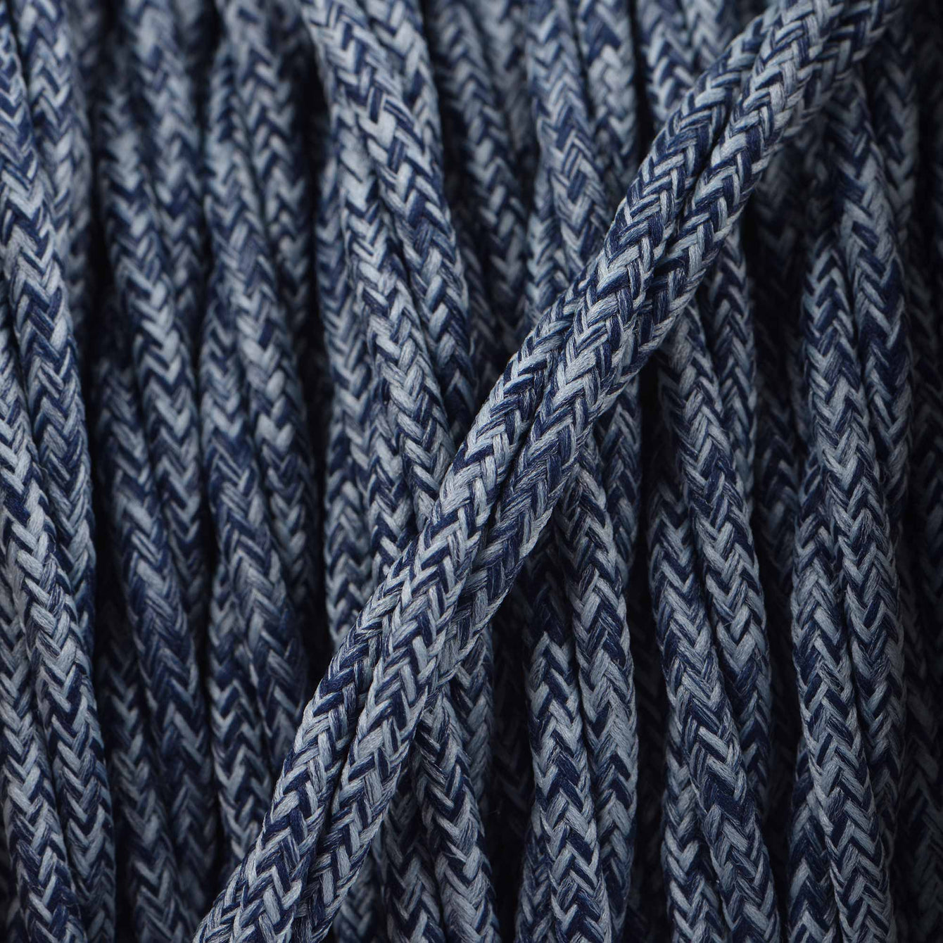 ElekTek Twisted Braided Fabric Flex Per Linear Metre Colours - Buy It Better