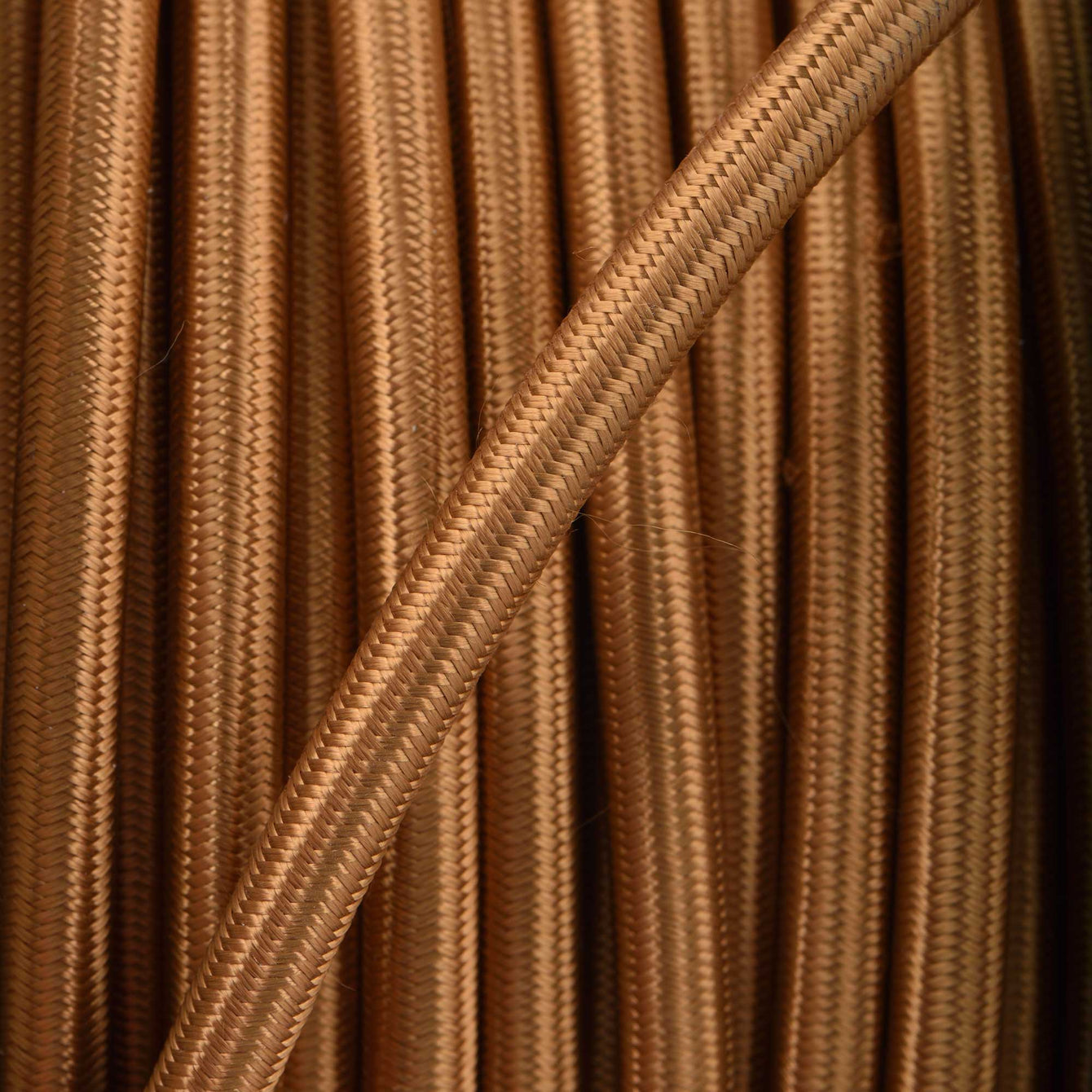 ElekTek Round Braided Flex Per Linear Metre Colours - Buy It Better Black (Bronze)