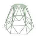 ElekTek Vintage Mora Hexagonal Large Polyangle Cage Wire Frame Lamp Shade Colours - Buy It Better