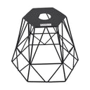 ElekTek Vintage Mora Hexagonal Medium Polyangle Cage Wire Frame Lamp Shade Colours - Buy It Better