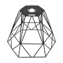 ElekTek Vintage Mora Hexagonal Large Polyangle Cage Wire Frame Lamp Shade Colours - Buy It Better