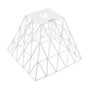 ElekTek Vintage Boda Square Polyangle Cage Wire Frame Lamp Shade Colours - Buy It Better