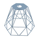 ElekTek Vintage Mora Hexagonal Large Polyangle Cage Wire Frame Lamp Shade Colours - Buy It Better