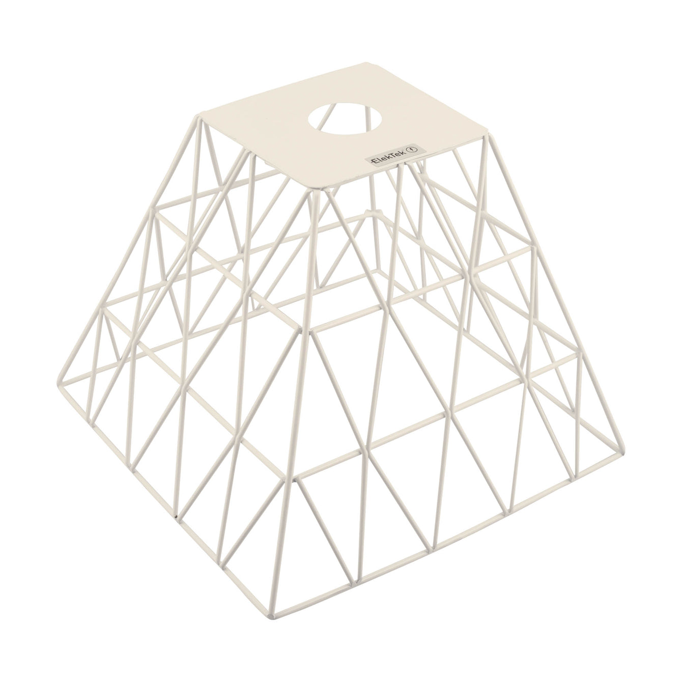 ElekTek Vintage Boda Square Polyangle Cage Wire Frame Lamp Shade Colours - Buy It Better