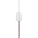ElekTek Light Pull Chain Wooden Disc With 80cm Matching Chain - Buy It Better