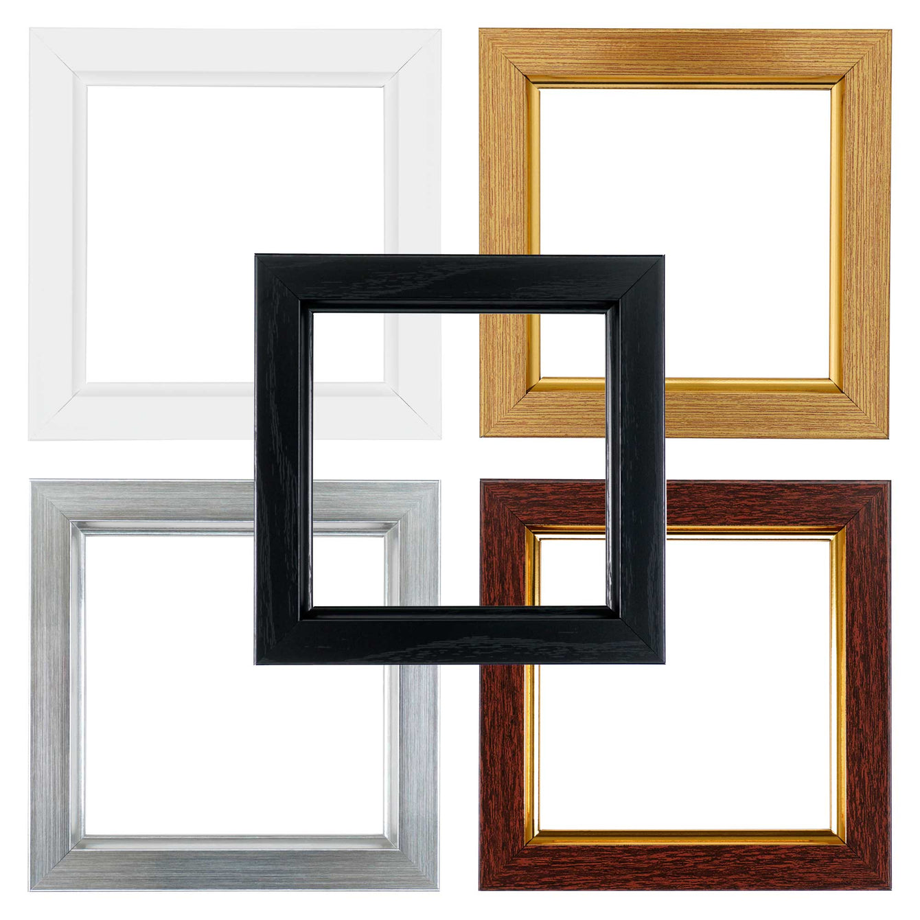 ElekTek Decorative Switch Surround Frame Cover Finger Plate Rivoli Satin White