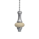 ElekTek Light Pull Chain Ceramic Disc With 80cm Matching Chain - Buy It Better