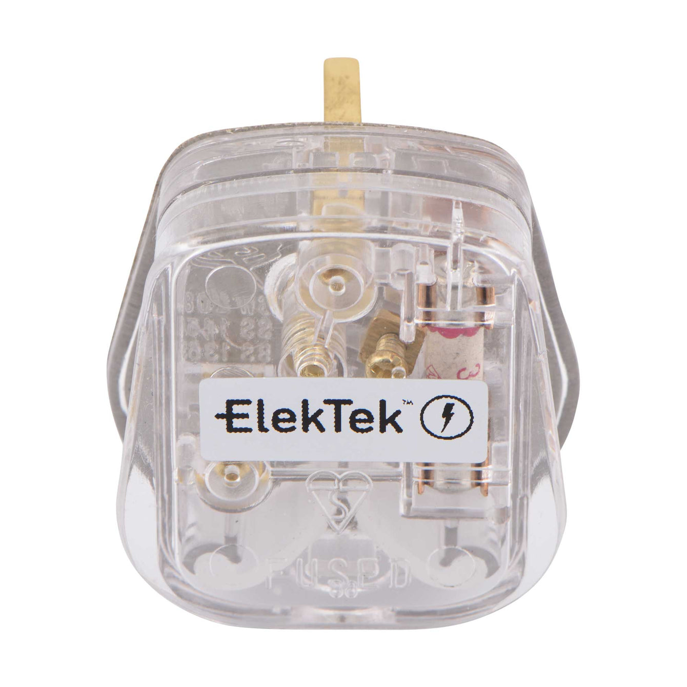 ElekTek 13A Plug Top with 3A Fuse Fitted Colours - Buy It Better