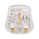 ElekTek 13A Plug Top with 3A Fuse Fitted Colours - Buy It Better