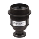 ElekTek ES Edison Screw E27 Lamp Holder Shade Ring With Back Plate Cover and Screws Brass and Matched Cover - Buy It Better
