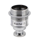 ElekTek ES Edison Screw E27 Lamp Holder Shade Ring With Back Plate Cover and Screws Brass and Matched Cover - Buy It Better