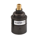 ElekTek ES Edison Screw E27 Lamp Holder Plain Skirt With Wood Nipple Brass - Buy It Better