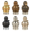 ElekTek Cord Grip B22 BC Pendant Lamp Holder Brass - Buy It Better