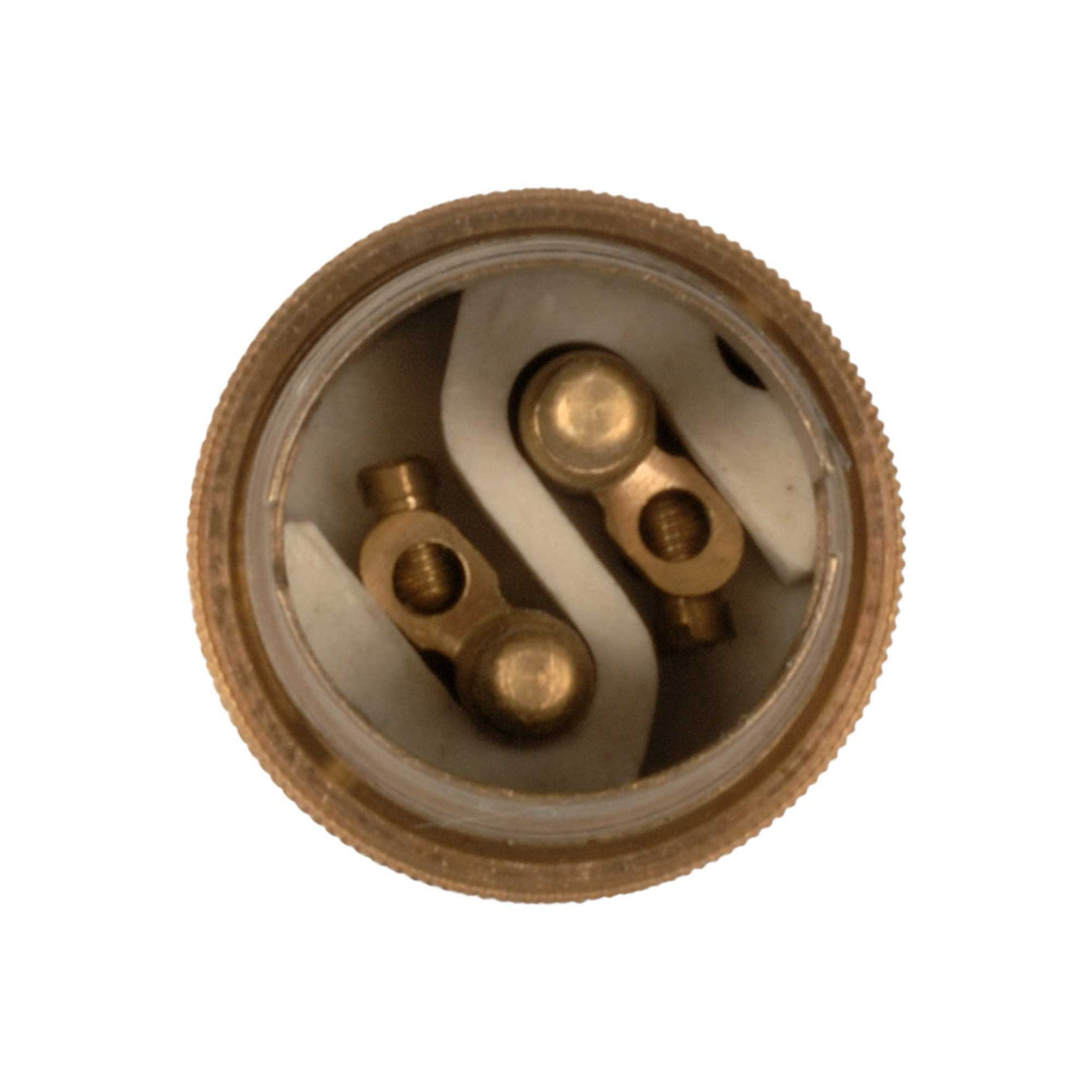 ElekTek Cord Grip B22 BC Pendant Lamp Holder Brass - Buy It Better