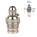 ElekTek Cord Grip B22 BC Pendant Lamp Holder Brass - Buy It Better