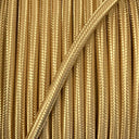ElekTek Round Braided Fabric Lighting Cable Flex for Pendant or Table Lamp Per Linear Metre Colours