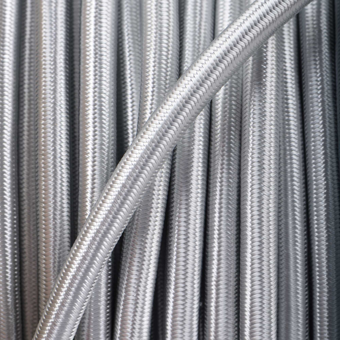 ElekTek Round Braided Flex Per Linear Metre Colours - Buy It Better Denim Blue