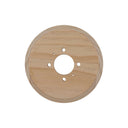 ElekTek Ceiling Wall Plinth Rose Pattress Natural Pine for Decorative Mounting of Lighting - Buy It Better