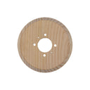 ElekTek Ceiling Wall Plinth Rose Pattress Natural Pine for Decorative Mounting of Lighting - Buy It Better