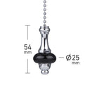 ElekTek Light Pull Chain Ceramic Disc With 80cm Matching Chain