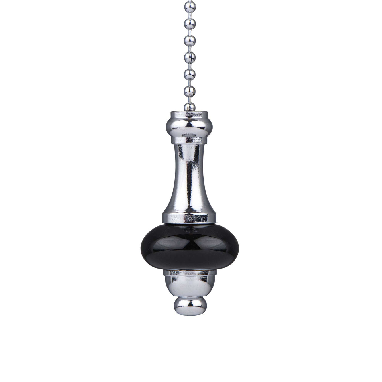ElekTek Light Pull Chain Ceramic Disc With 80cm Matching Chain