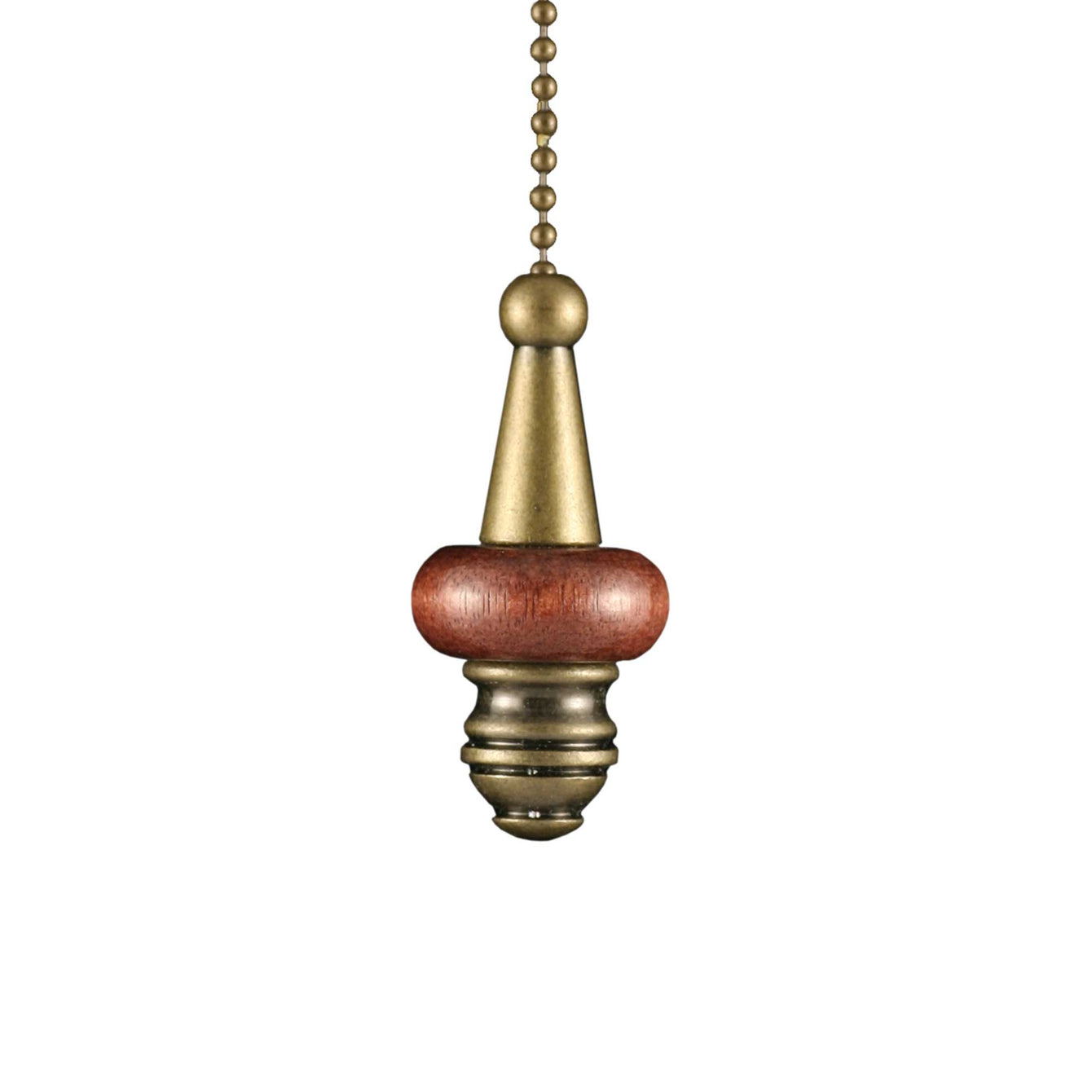 ElekTek Light Pull Chain Wooden Disc With 80cm Matching Chain - Buy It Better