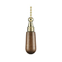 ElekTek Light Pull Chain Wooden Drop With 80cm Matching Chain - Buy It Better