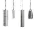 ElekTek Light Pull Chain Chrome Pendant With 80cm Matching Chain - Buy It Better