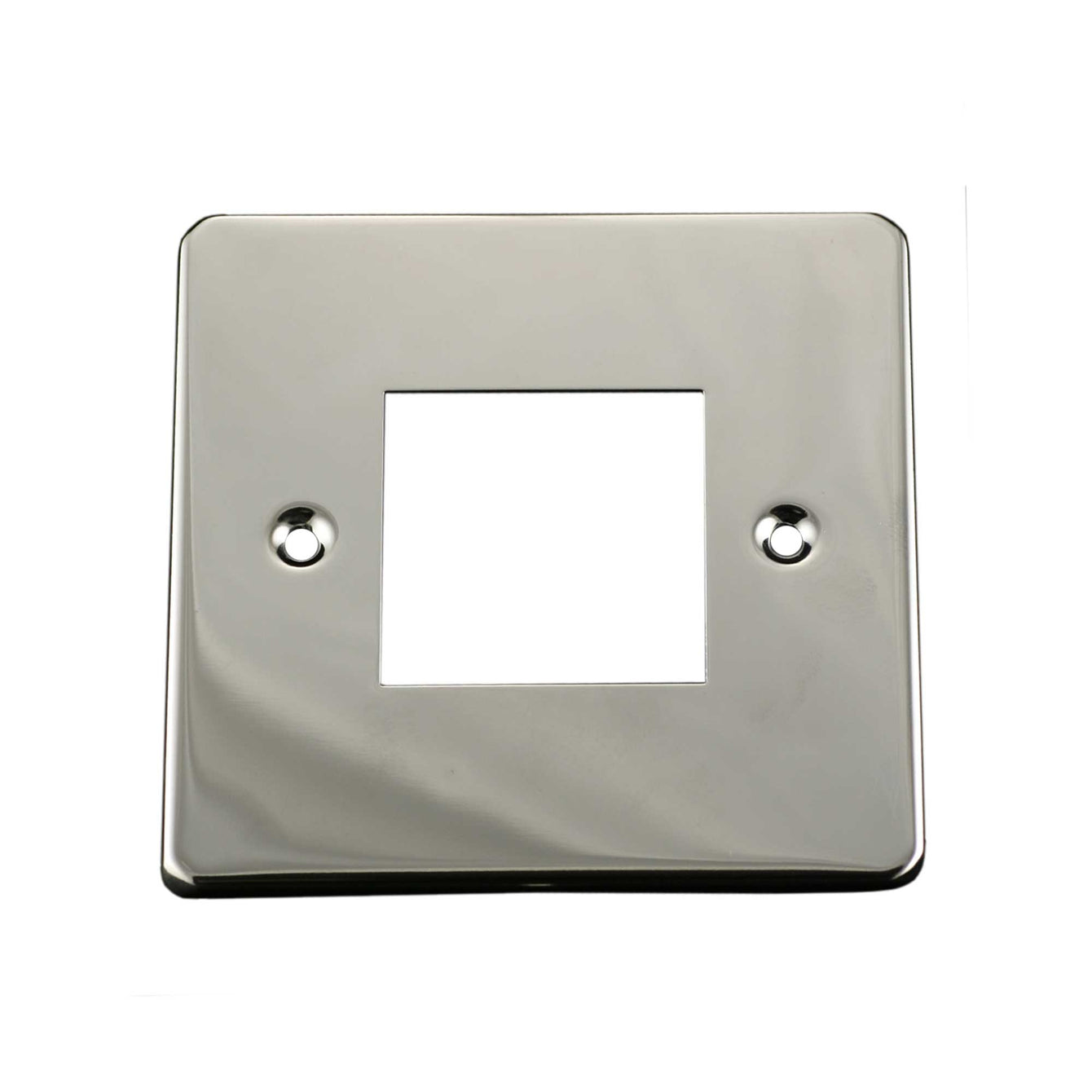 ElekTek Light Switch Conversion Metal Modern Cover Plate No Wiring Double Dawn Blue