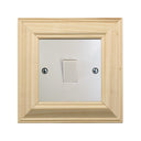 ElekTek Switch Surround Ovolo Frame Cover Finger Plate Pine Shades - Buy It Better