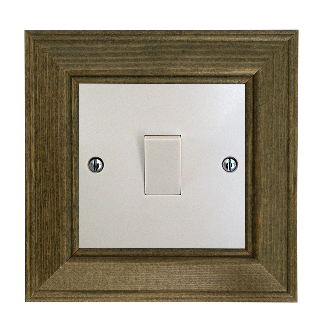 ElekTek Switch Surround Ovolo Frame Cover Finger Plate Pine Shades - Buy It Better 