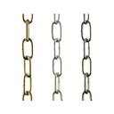 ElekTek Open Link Chain For Chandelier and Lighting Small 20mm x 10mm 2m Pack - Buy It Better