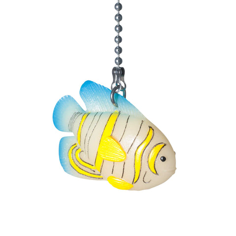 ElekTek Light Pull Chain Tropical Fish Design Glow in the Dark With 80cm Matching Chain