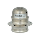 ElekTek ES Edison Screw E27 Economy Cord Grip Lamp Holder With Shade Ring - Buy It Better